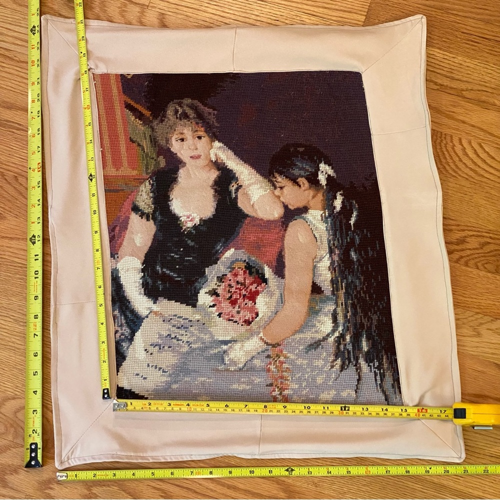 Renoir “At The Concert” vintage tapestry (Gobelin)